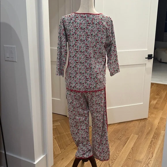 LAKE Floral Print Women's Pajama Set - Picture 6 of 9